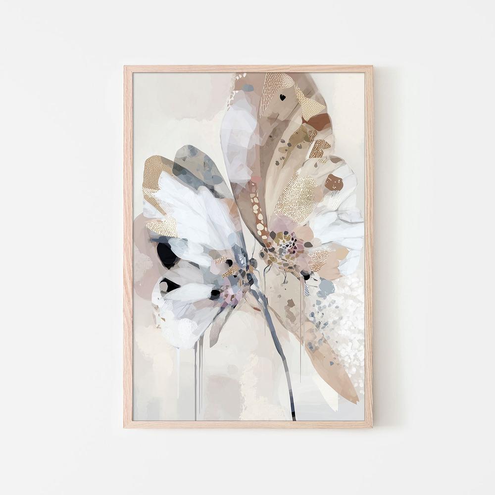 NOT DONE - Floral Confetti , Trio, Style B-by-Bella Eve-wall-art-print-canvas-poster-framed-Gioia