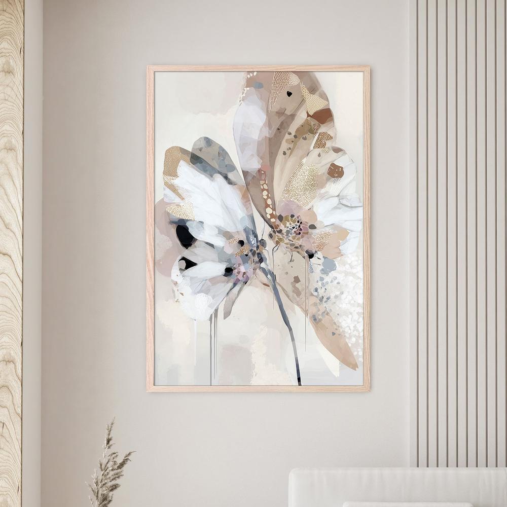 NOT DONE - Floral Confetti , Trio, Style B-by-Bella Eve-wall-art-print-canvas-poster-framed-Gioia