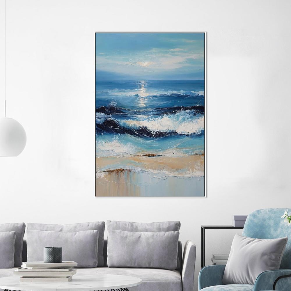NOT DONE - quiet sea-by-Alpenglow Workshop-wall-art-print-canvas-poster-framed-Gioia