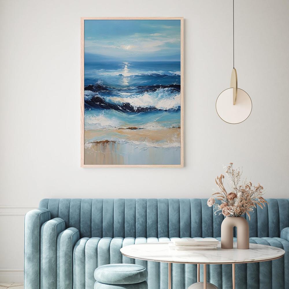 NOT DONE - quiet sea-by-Alpenglow Workshop-wall-art-print-canvas-poster-framed-Gioia