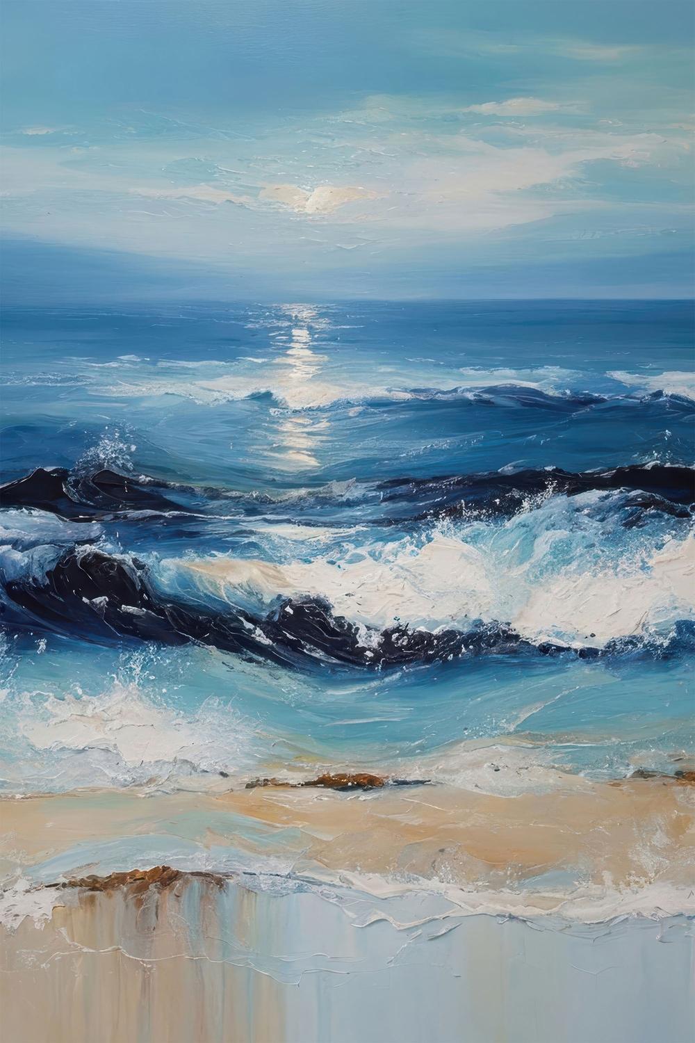 NOT DONE - quiet sea-by-Alpenglow Workshop-wall-art-print-canvas-poster-framed-Gioia