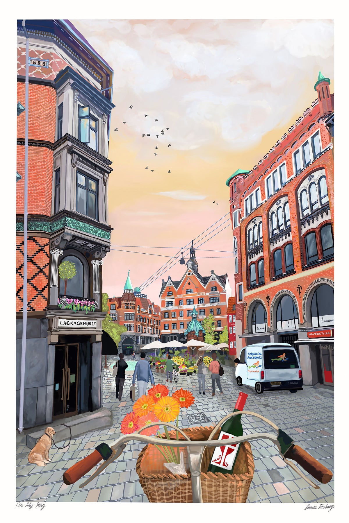 On My Way-by-Emma Forsberg-wall-art-print-canvas-poster-framed-Gioia