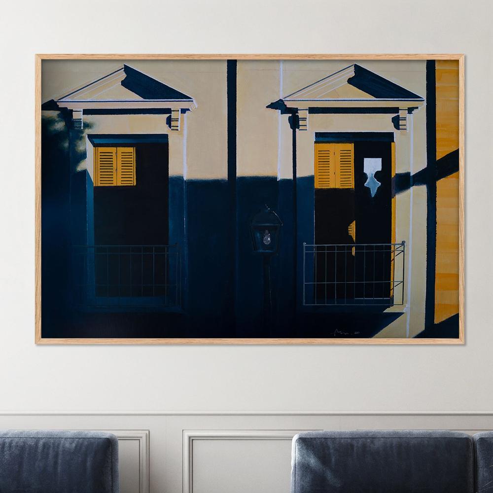 One Evening-by-Nigel Bailey Original Art-wall-art-print-canvas-poster-framed-Gioia