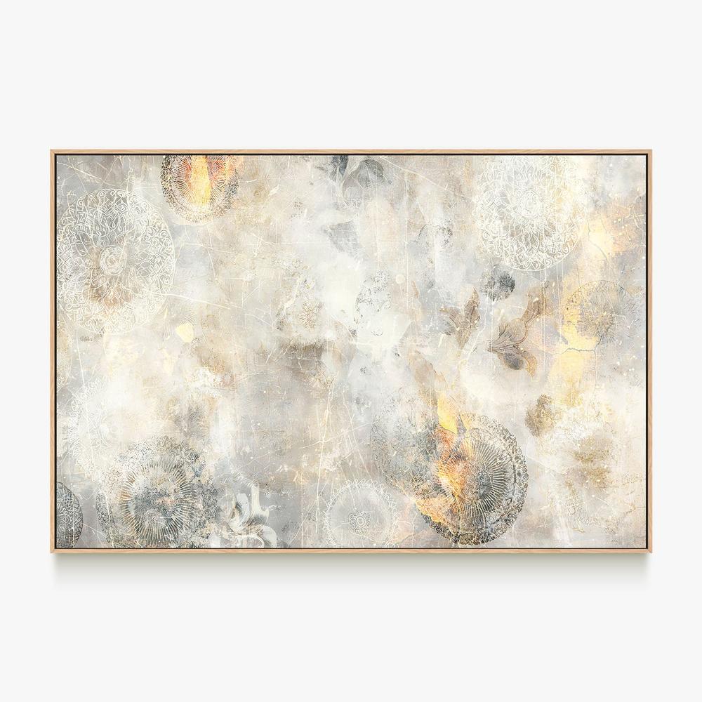 Ornate Abstract Circles-by-Rafal Kulik-wall-art-print-canvas-poster-framed-Gioia