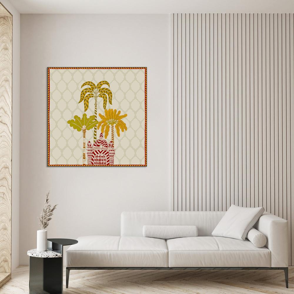 wall-art-print-canvas-poster-framed-Ornate Desert Palms-9