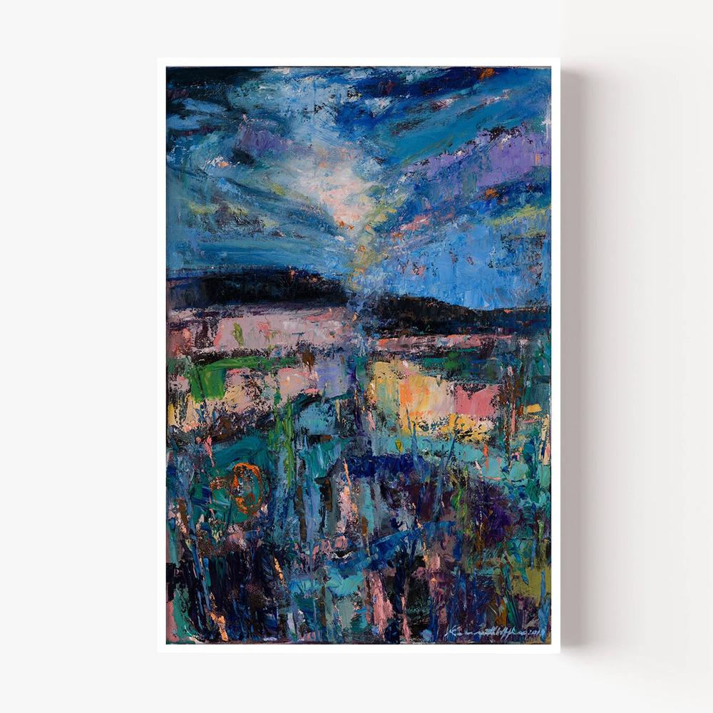Our evening walks-by-Kenneth WH Lee-wall-art-print-canvas-poster-framed-Gioia