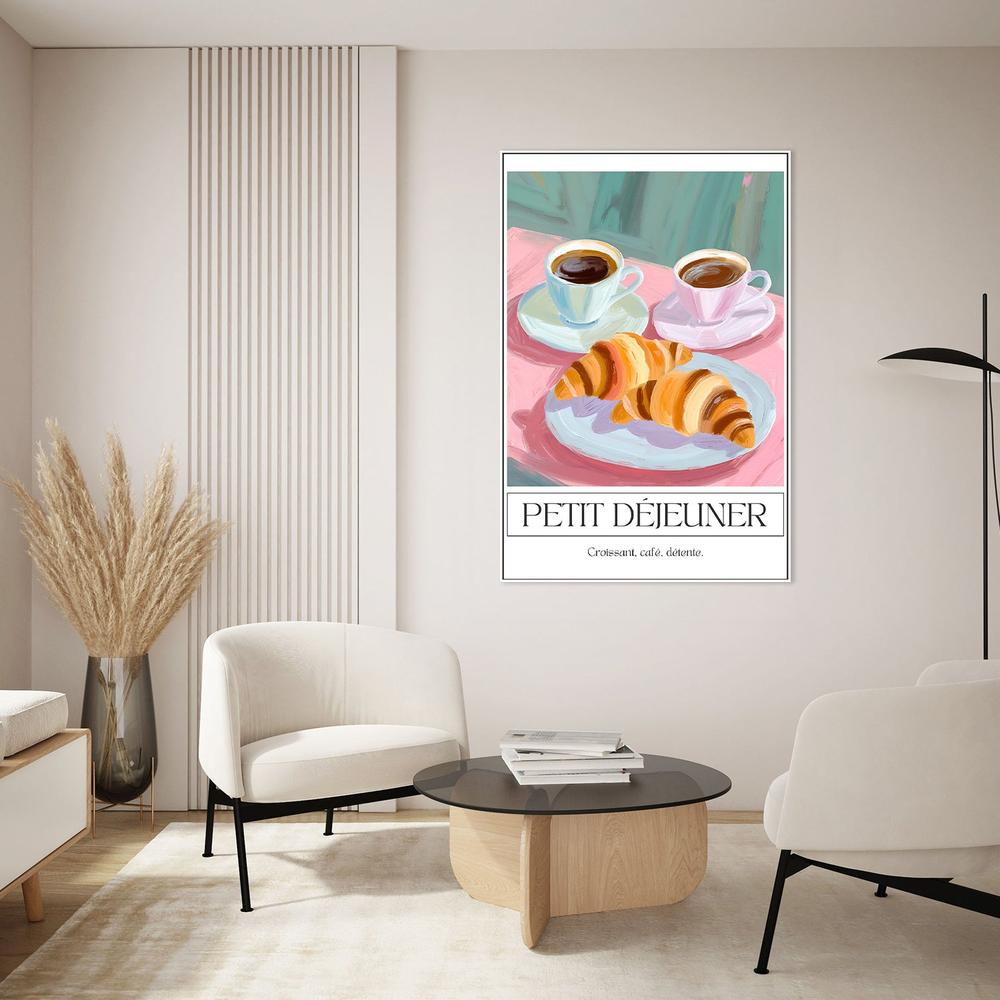 Pastel French Breakfast-by-Ohkimiko-wall-art-print-canvas-poster-framed-Gioia