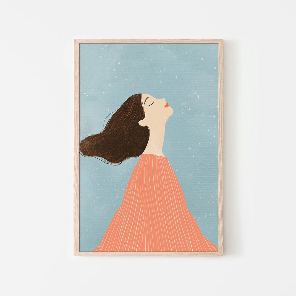 Peaceful Dreamer-by-Essa Van Reis-wall-art-print-canvas-poster-framed-Gioia