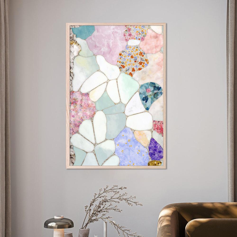 Petal Kaleidoscope-by-Treechild-wall-art-print-canvas-poster-framed-Gioia