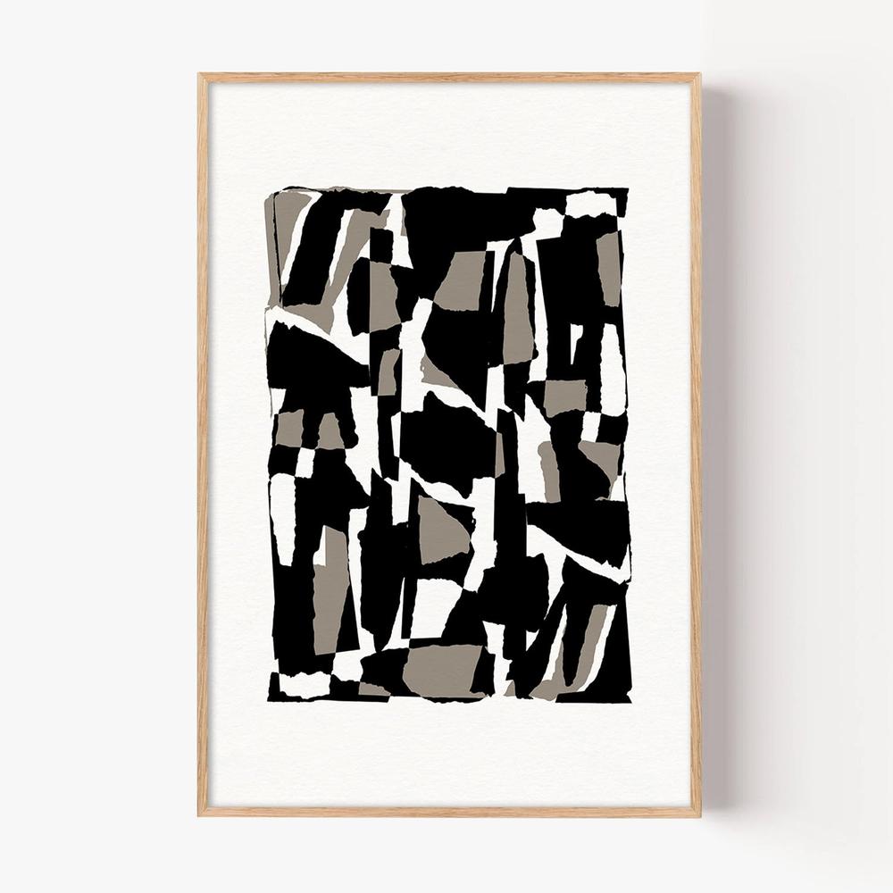 Pieces 25Y-by-Mareike Bohmer-wall-art-print-canvas-poster-framed-Gioia