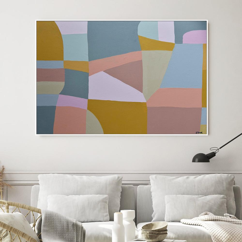 Pieces of Calm-by-Belinda Stone-wall-art-print-canvas-poster-framed-Gioia