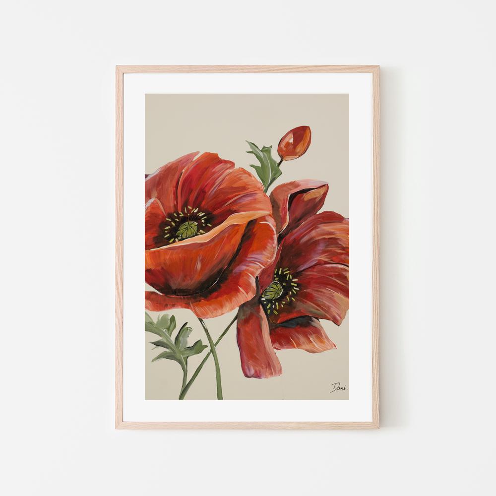 Poppies-by-Dani Heyward-wall-art-print-canvas-poster-framed-Gioia