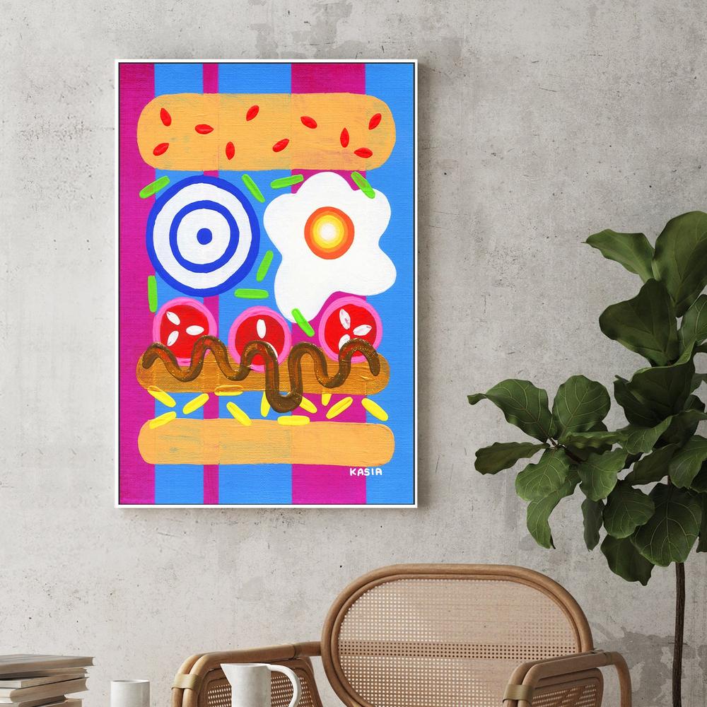 Pretty Hungry-by-Kasia Amanda-wall-art-print-canvas-poster-framed-Gioia
