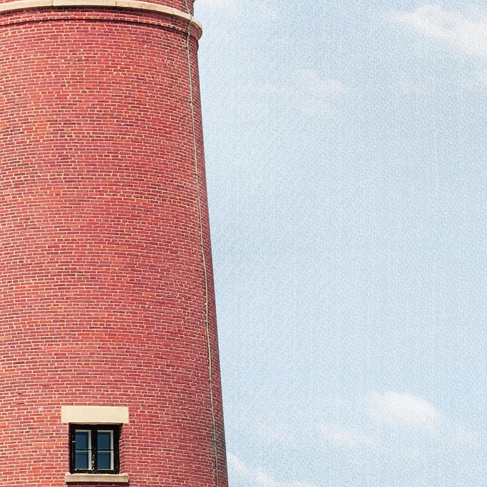 Red Lighthouse-by-Gal Pittel-wall-art-print-canvas-poster-framed-Gioia