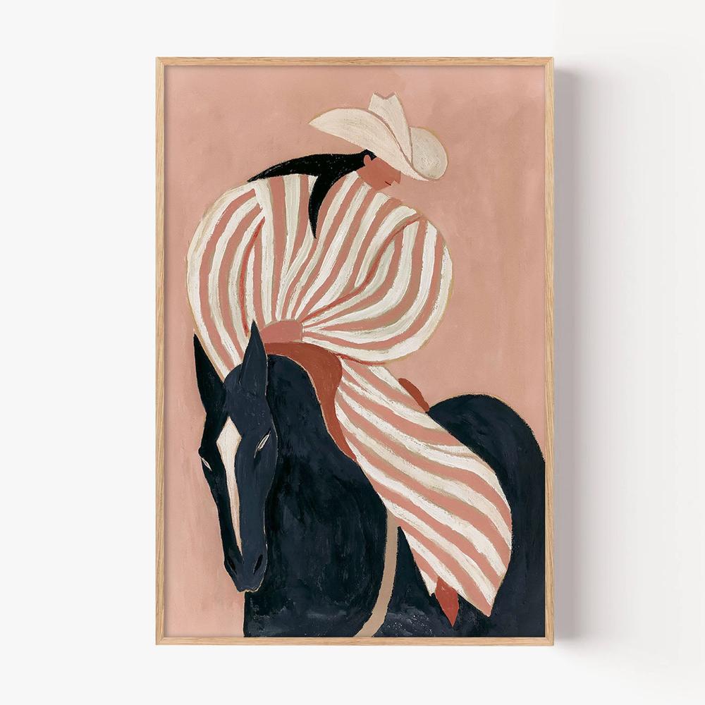 Riding Out-by-Lady Hana-wall-art-print-canvas-poster-framed-Gioia