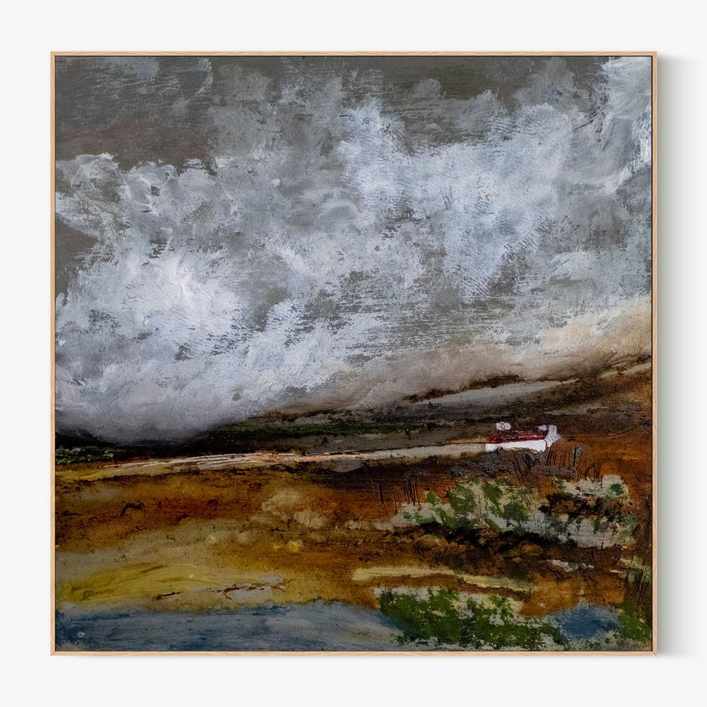 Rolling Clouds-by-Louise O'Hara-wall-art-print-canvas-poster-framed-Gioia