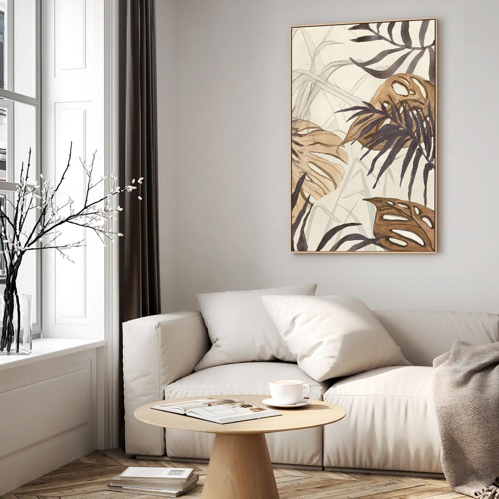 Rustic Foliage, Style B-by-Jacob Q-wall-art-print-canvas-poster-framed-Gioia