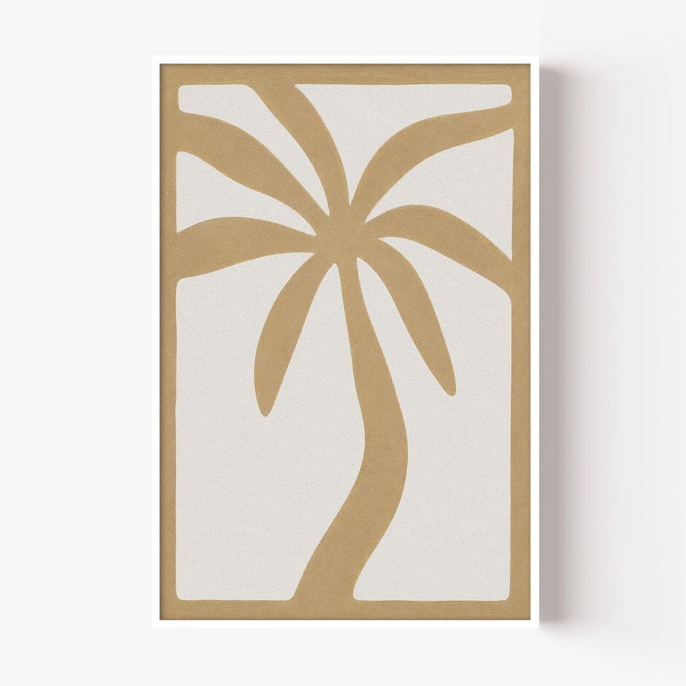 Sand Palm-by-Lady Hana-wall-art-print-canvas-poster-framed-Gioia