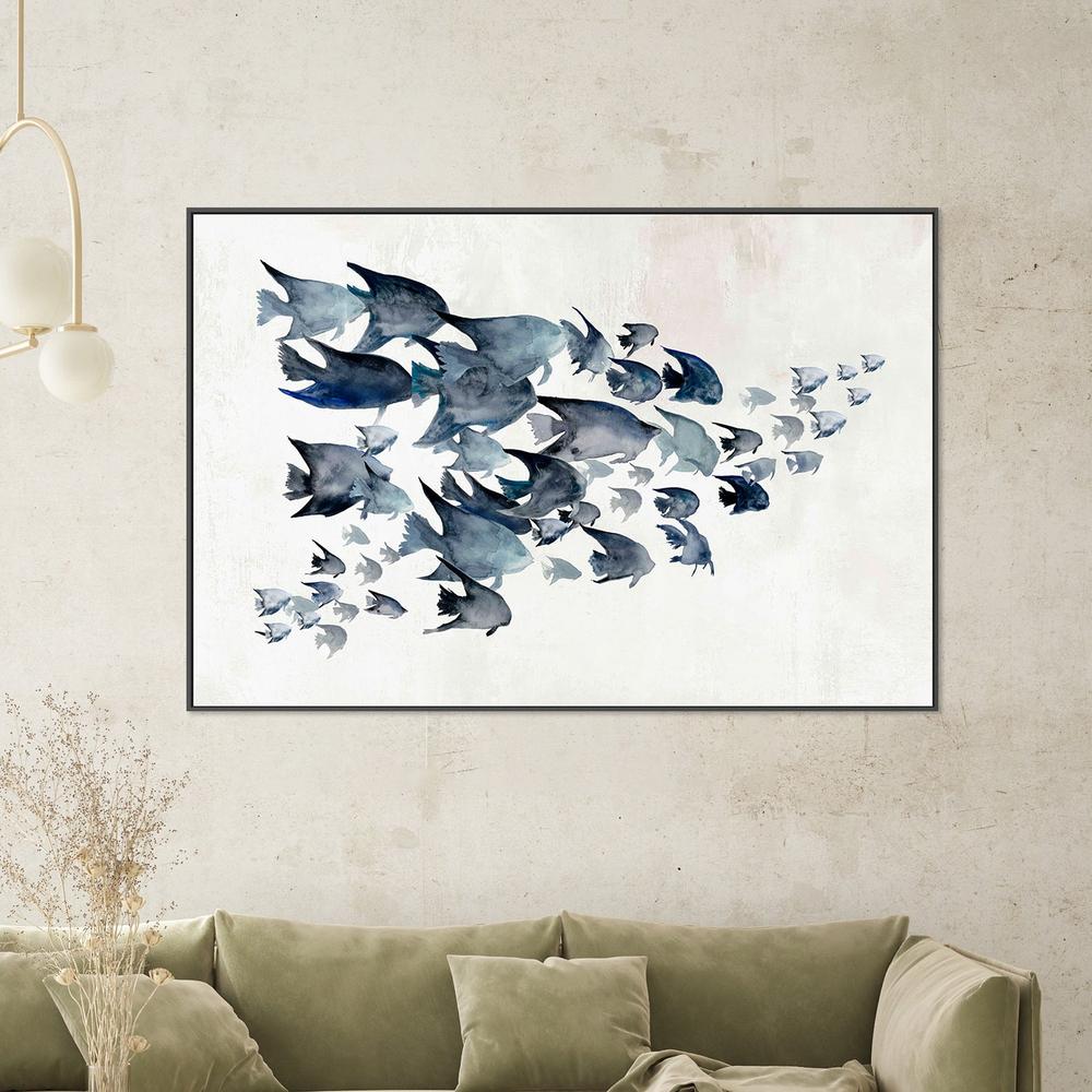 School Time, Style A-by-Jacob Q-wall-art-print-canvas-poster-framed-Gioia