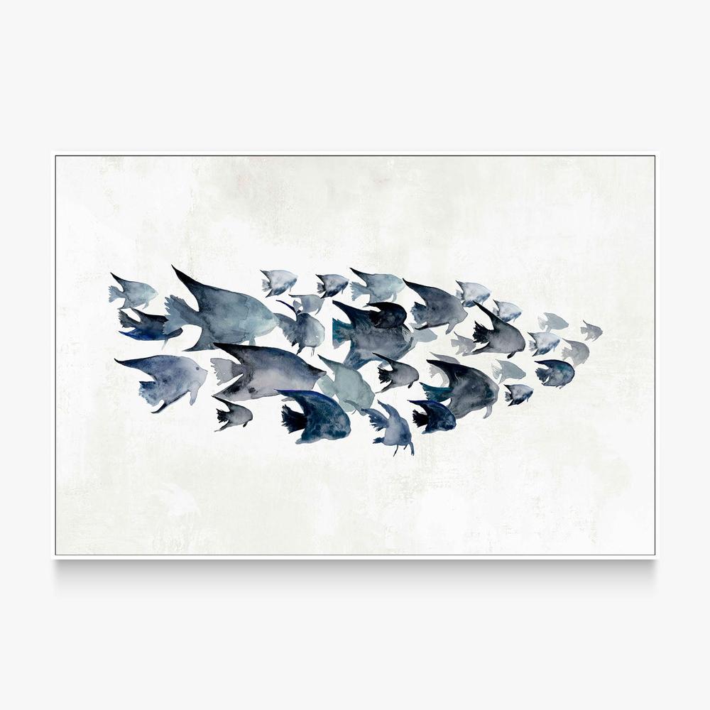 School Time, Style B-by-Jacob Q-wall-art-print-canvas-poster-framed-Gioia