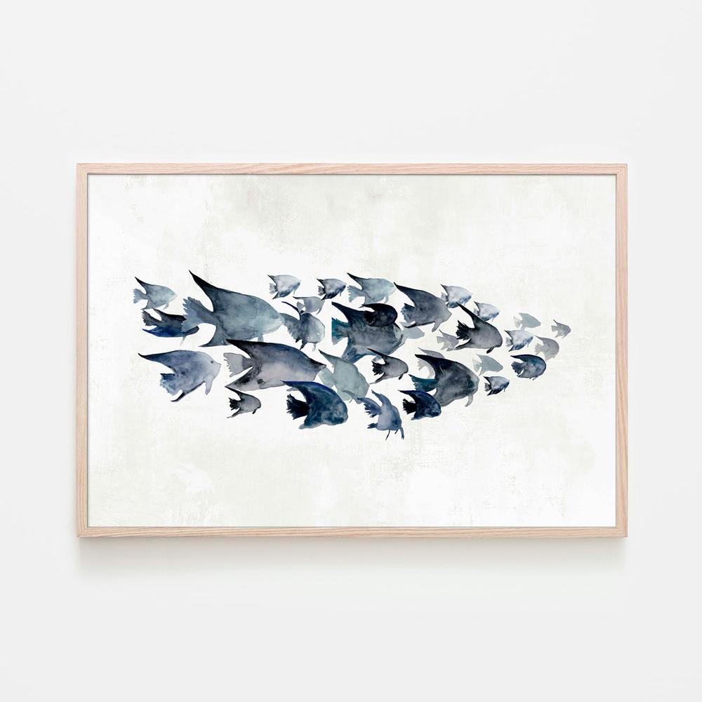 School Time, Style B-by-Jacob Q-wall-art-print-canvas-poster-framed-Gioia