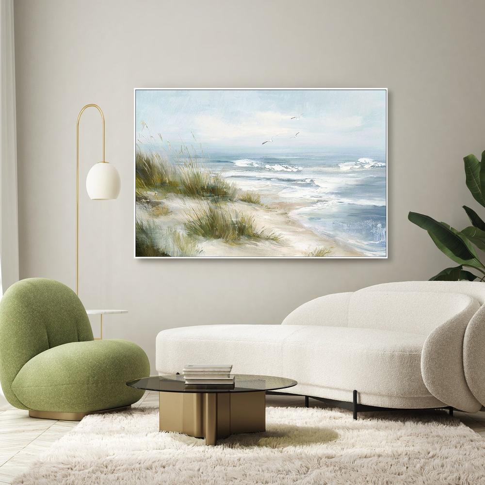 Seaside Escape, Style A-by-Nina Blue-wall-art-print-canvas-poster-framed-Gioia