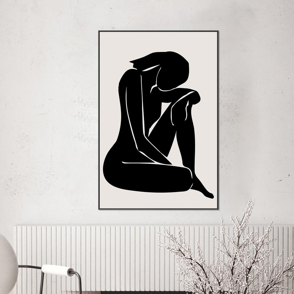 Seated Contemplation-by-jay stanley-wall-art-print-canvas-poster-framed-Gioia