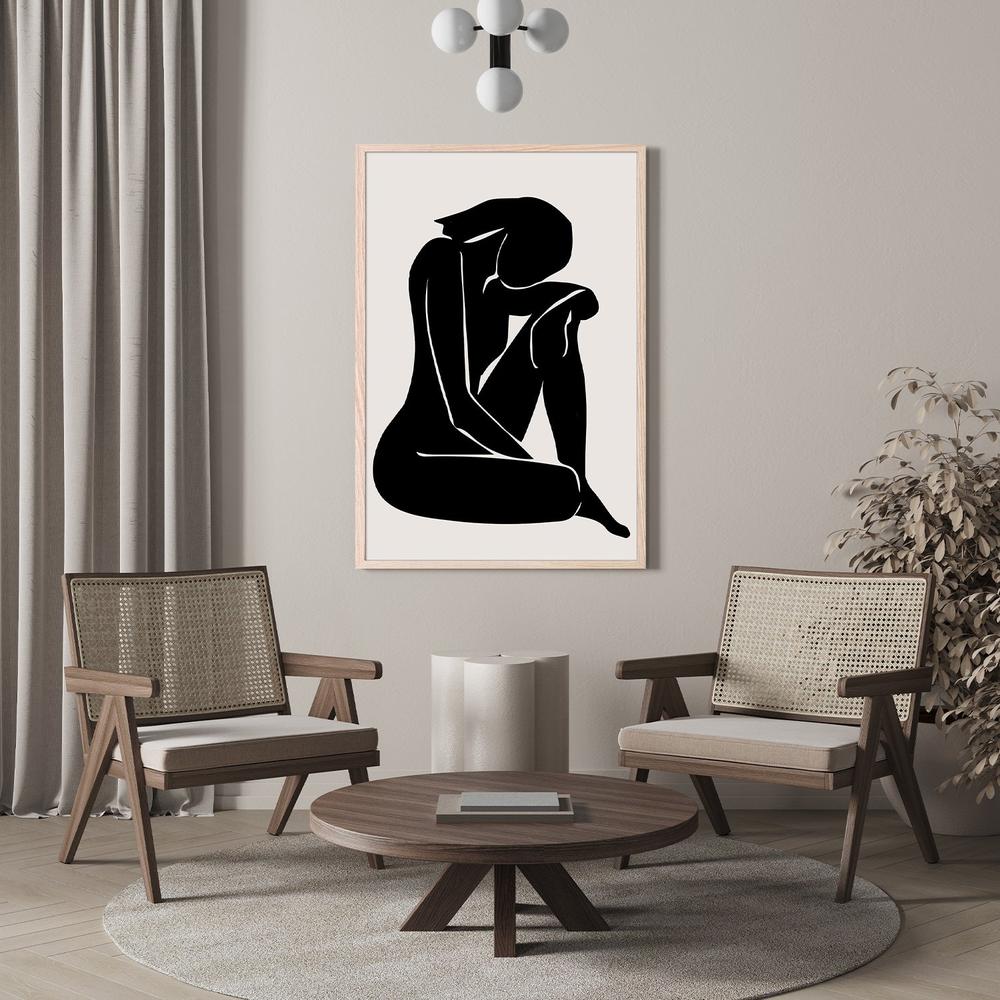 Seated Contemplation-by-jay stanley-wall-art-print-canvas-poster-framed-Gioia