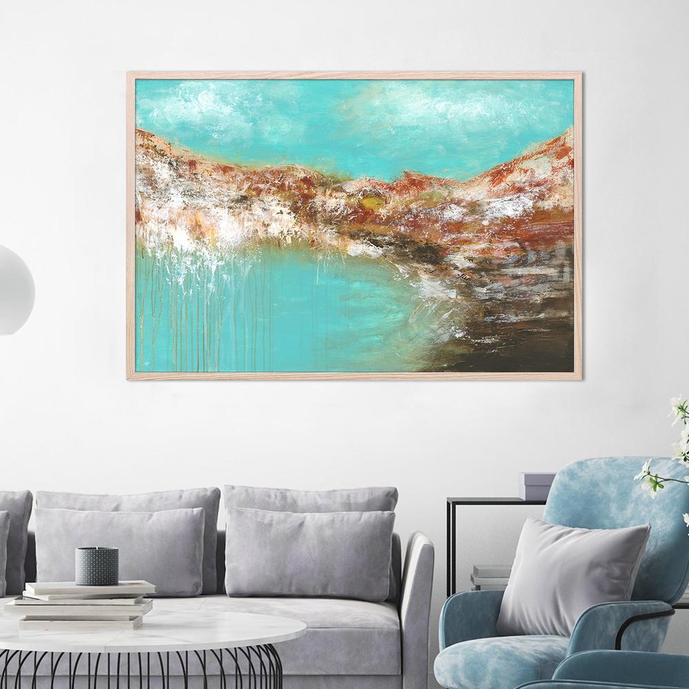 Seeking summer-by-Carrie Welsh-wall-art-print-canvas-poster-framed-Gioia