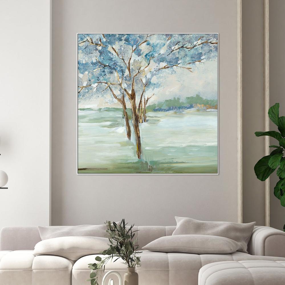 Serene Blue Scenes, Style A-by-Lera-wall-art-print-canvas-poster-framed-Gioia