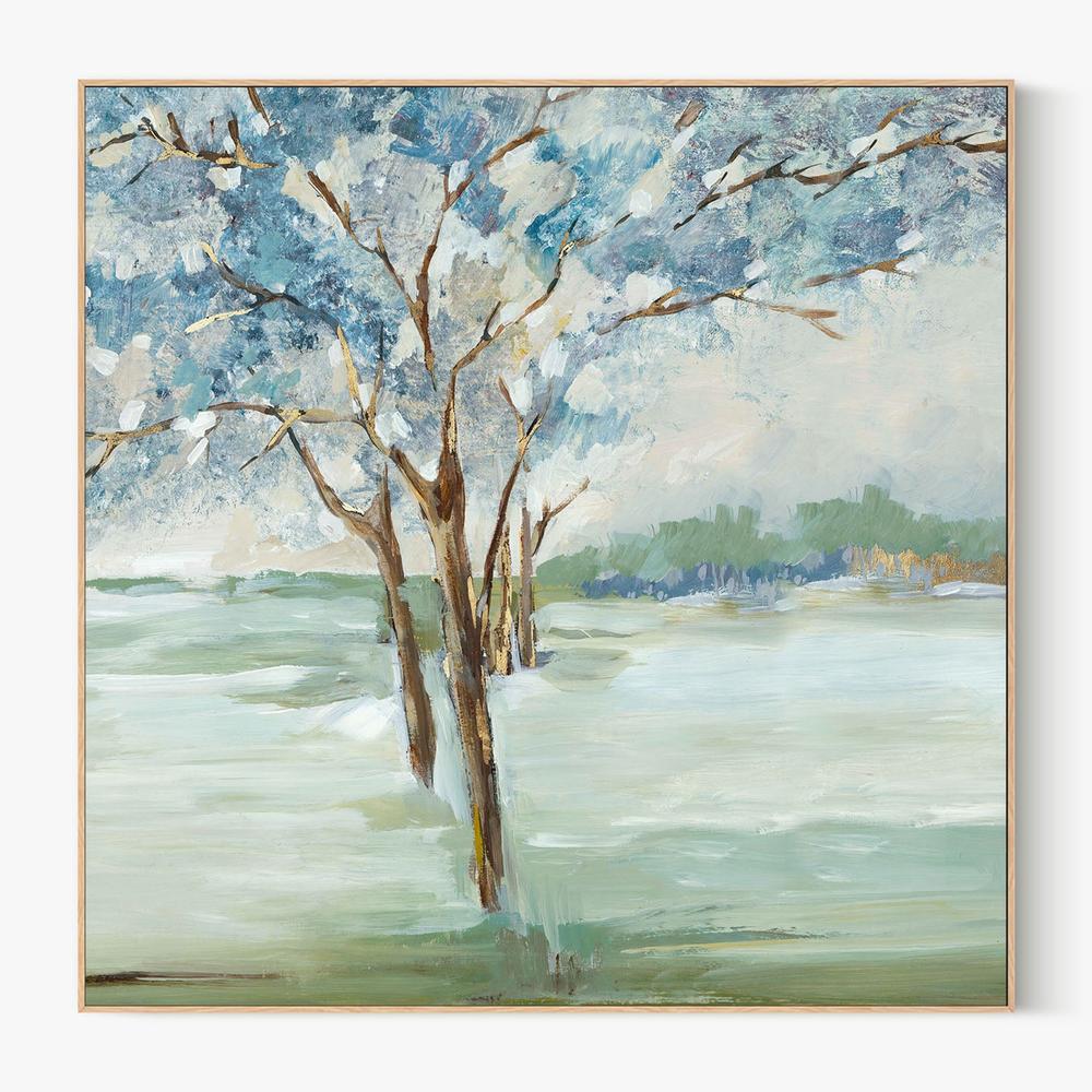 Serene Blue Scenes, Style A-by-Lera-wall-art-print-canvas-poster-framed-Gioia