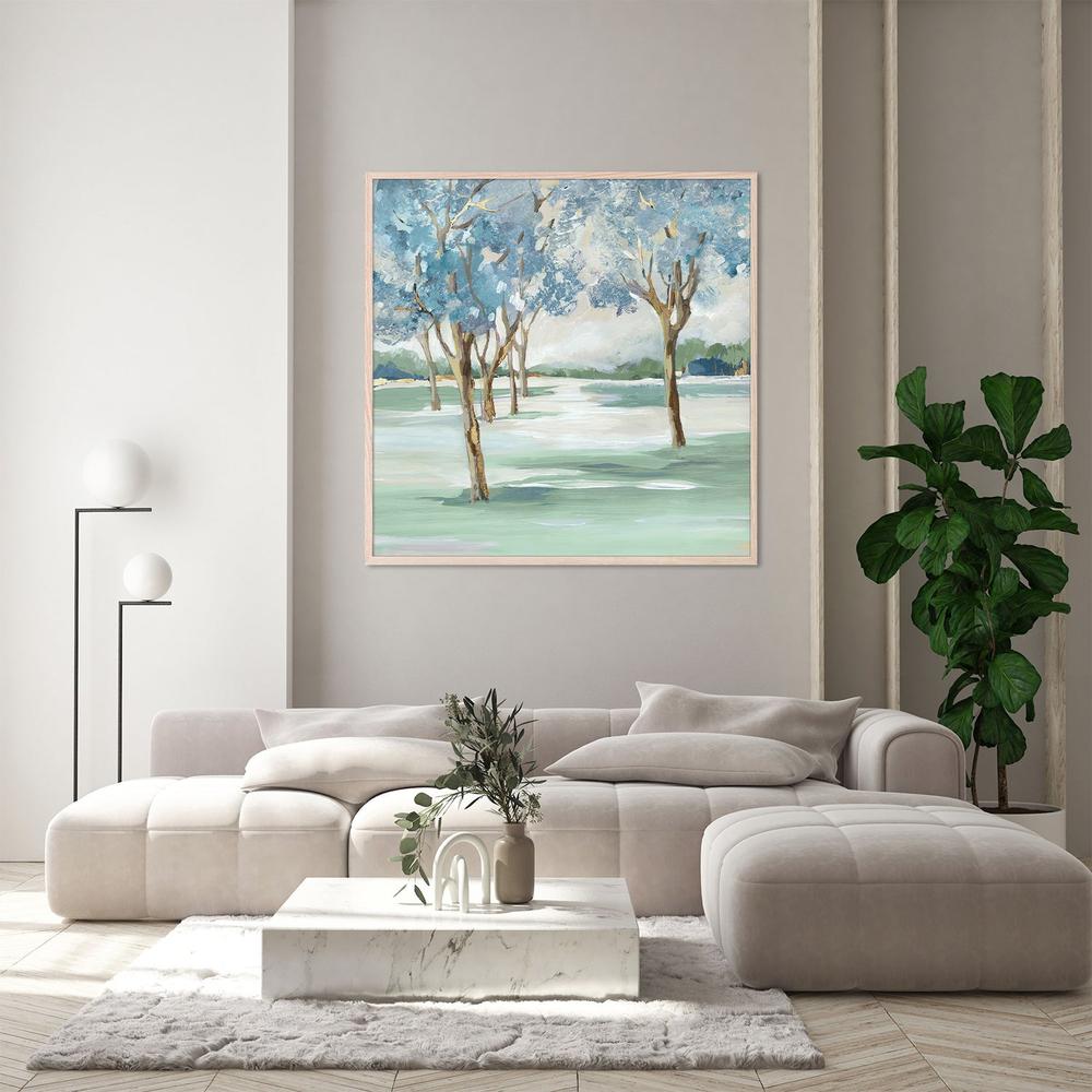 Serene Blue Scenes, Style B-by-Lera-wall-art-print-canvas-poster-framed-Gioia