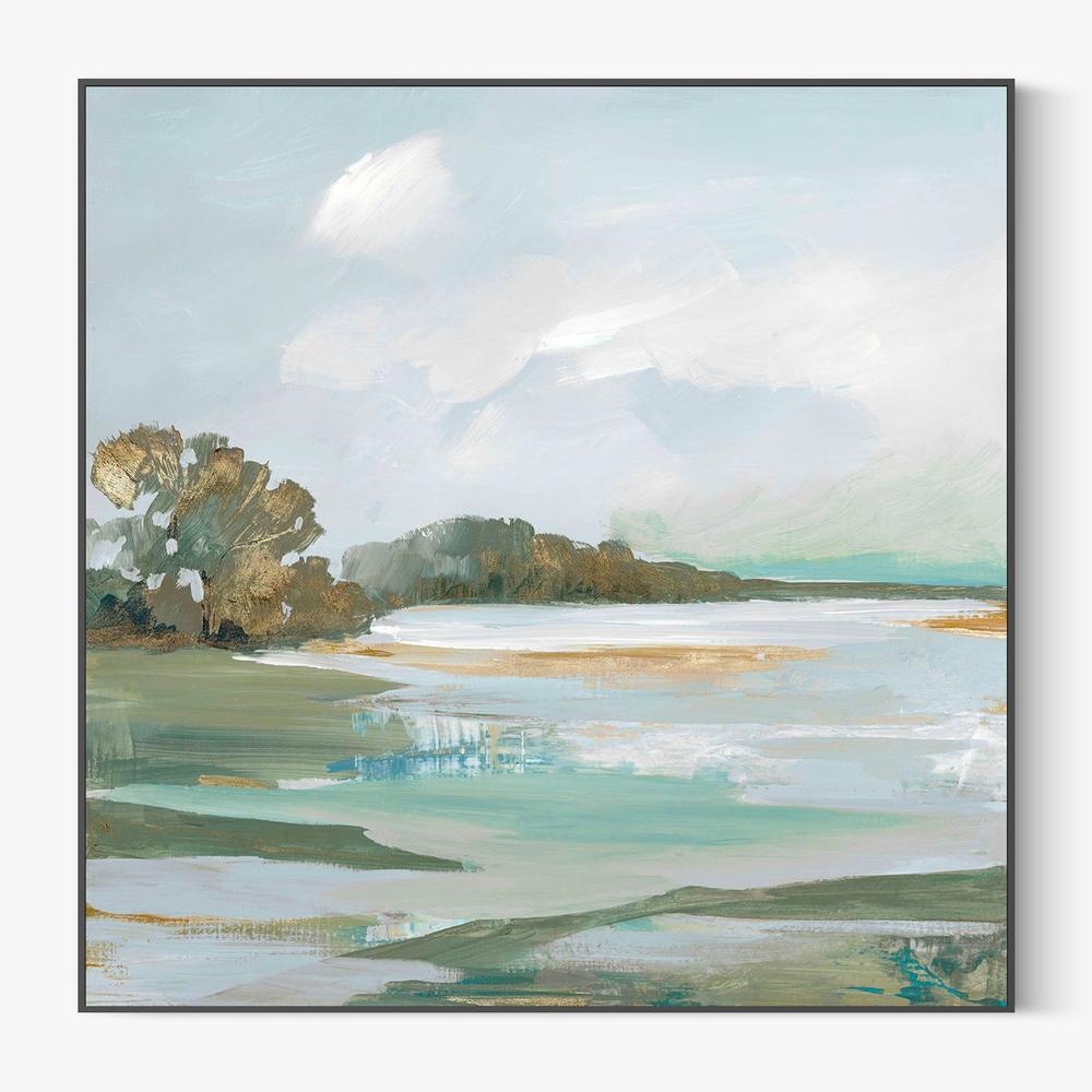 Serene Blue, Style A-by-Lera-wall-art-print-canvas-poster-framed-Gioia
