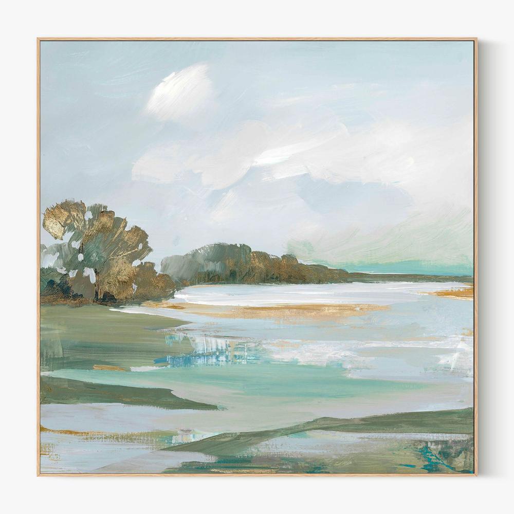 Serene Blue, Style A-by-Lera-wall-art-print-canvas-poster-framed-Gioia