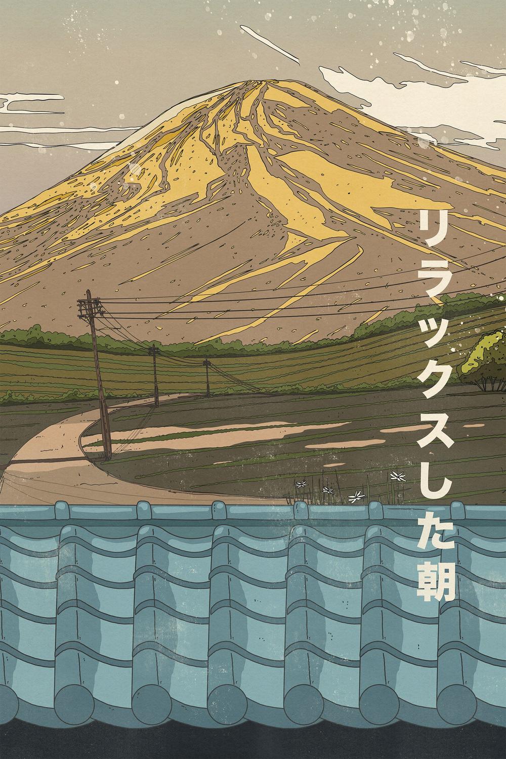 Serene Fuji Morning-by-Nicholas-wall-art-print-canvas-poster-framed-Gioia