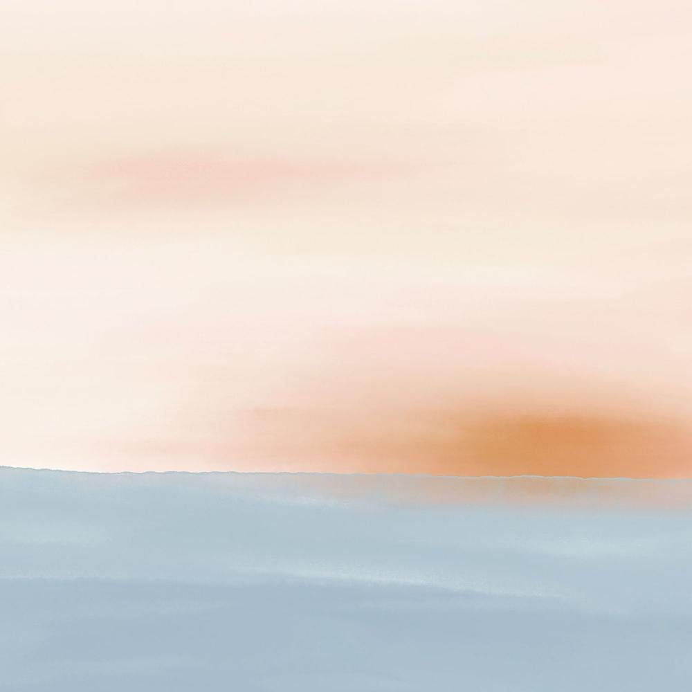 Serene Sunset Beach-by-Menina Lisboa-wall-art-print-canvas-poster-framed-Gioia