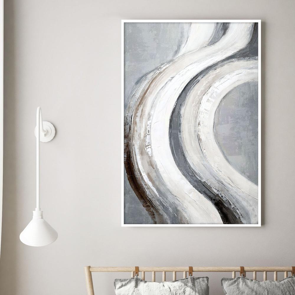 Silver Swish, Style B-by-Nina Blue-wall-art-print-canvas-poster-framed-Gioia