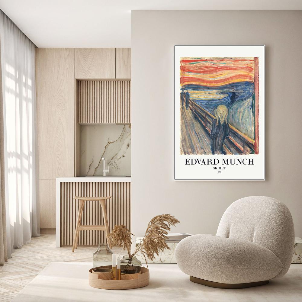 Skriet (The Scream)-by-Edvard Munch-wall-art-print-canvas-poster-framed-Gioia