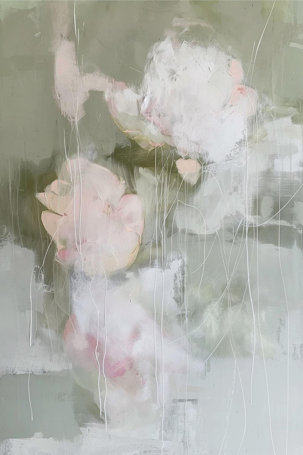 Soft Abstract Blooms-by-Sally Ann Moss-wall-art-print-canvas-poster-framed-Gioia