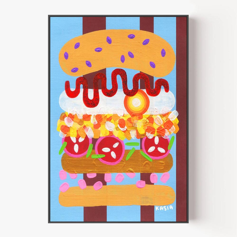 Soft Launch Breakfast-by-Kasia Amanda-wall-art-print-canvas-poster-framed-Gioia