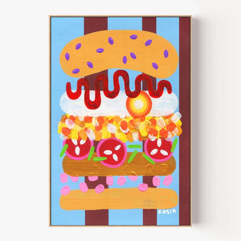 Soft Launch Breakfast-by-Kasia Amanda-wall-art-print-canvas-poster-framed-Gioia