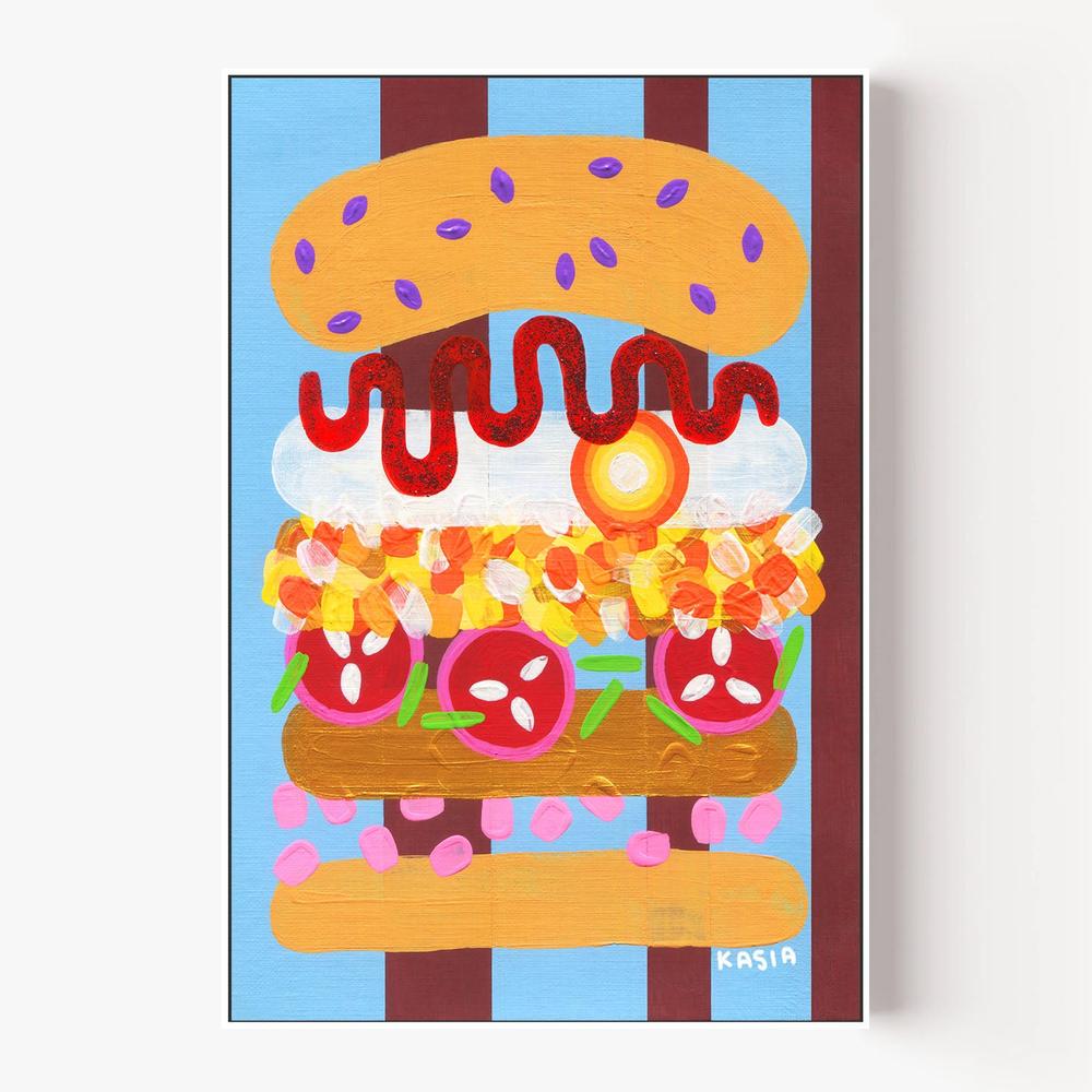 Soft Launch Breakfast-by-Kasia Amanda-wall-art-print-canvas-poster-framed-Gioia