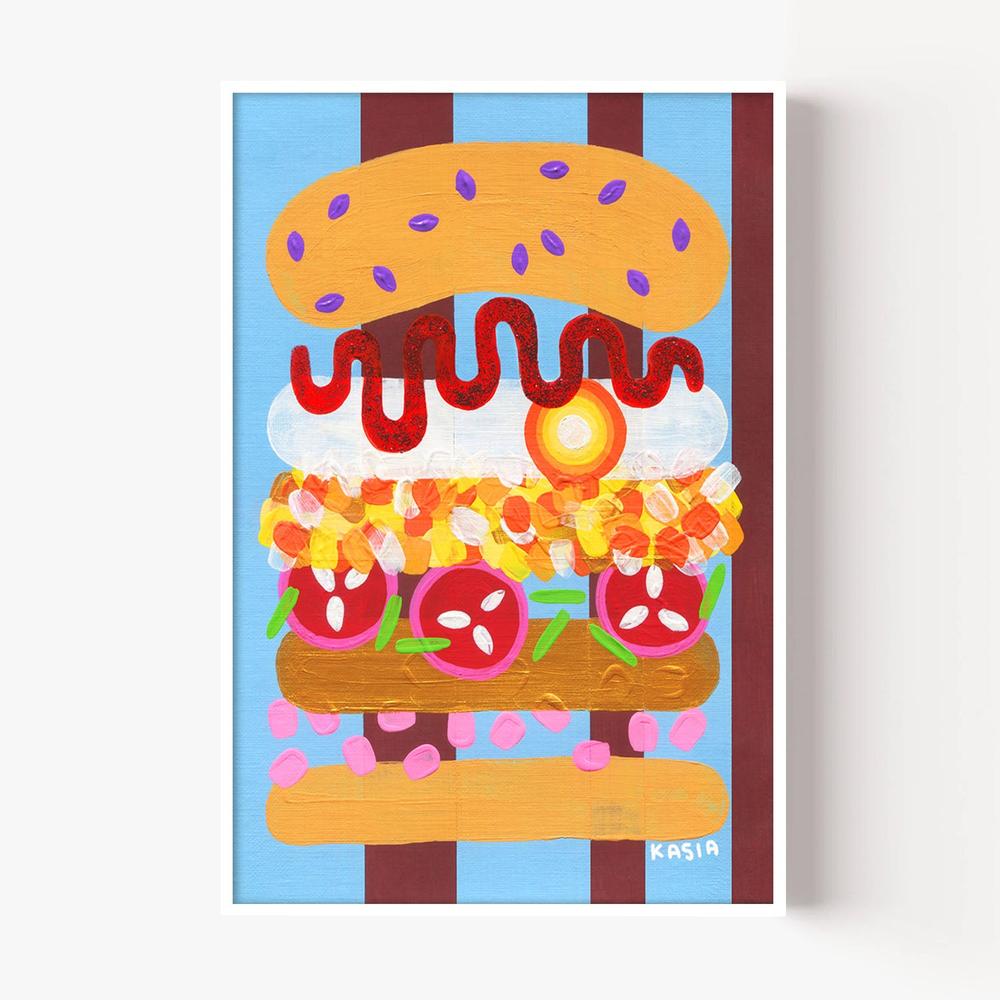 Soft Launch Breakfast-by-Kasia Amanda-wall-art-print-canvas-poster-framed-Gioia