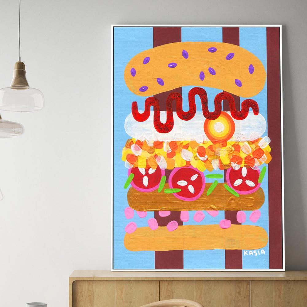 Soft Launch Breakfast-by-Kasia Amanda-wall-art-print-canvas-poster-framed-Gioia