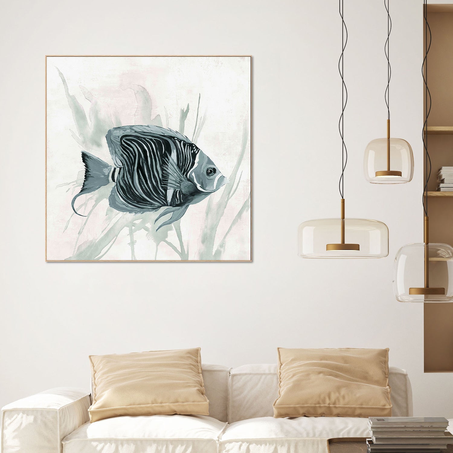 Something Fishy, Style B-by-Jacob Q-wall-art-print-canvas-poster-framed-Gioia