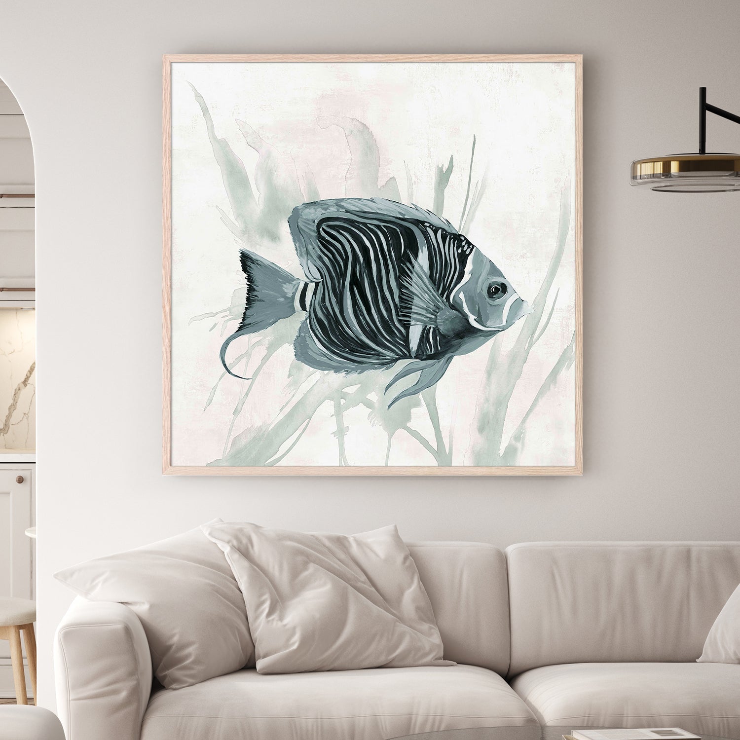 Something Fishy, Style B-by-Jacob Q-wall-art-print-canvas-poster-framed-Gioia