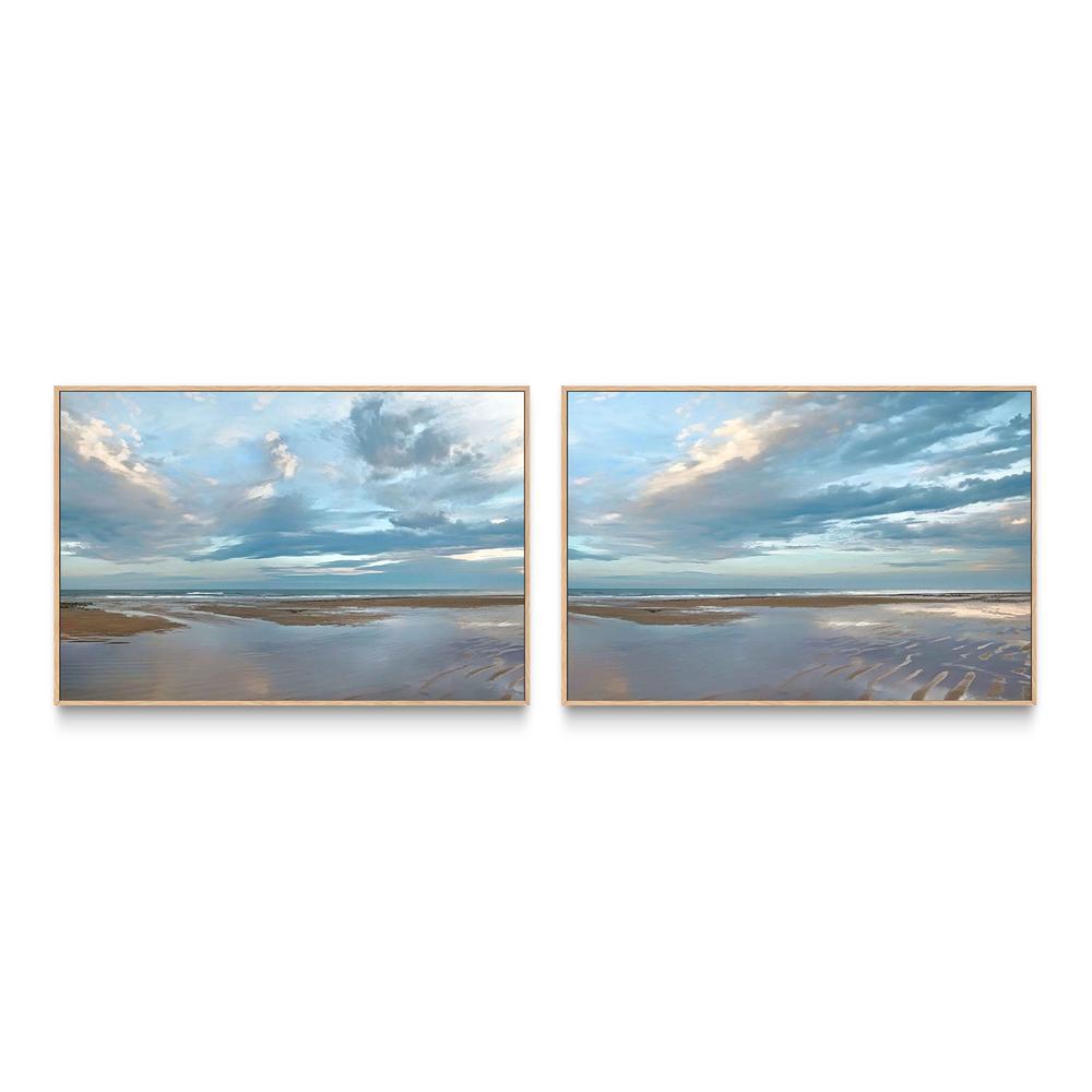 Step Into Heaven & Into The Majesty, Set Of 2-by-Leda Robertson-wall-art-print-canvas-poster-framed-Gioia
