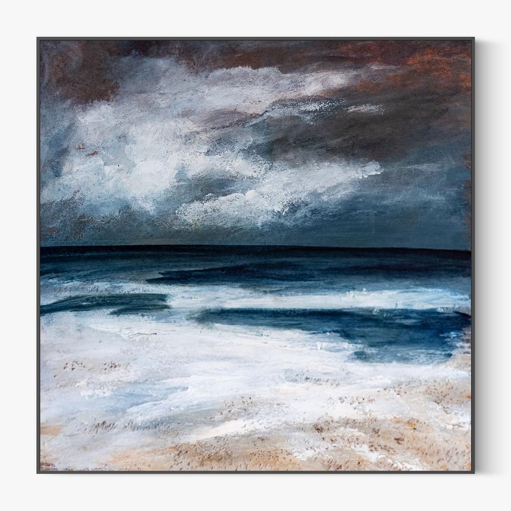 storm on the horizon, Style B-by-Louise O'Hara-wall-art-print-canvas-poster-framed-Gioia
