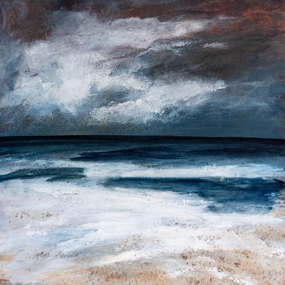 storm on the horizon, Style B-by-Louise O'Hara-wall-art-print-canvas-poster-framed-Gioia