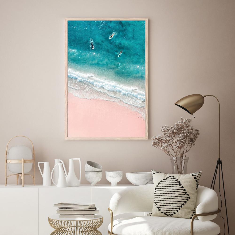 Summer Beach-by-Gal Pittel-wall-art-print-canvas-poster-framed-Gioia